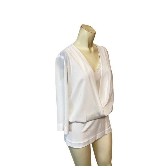 CAbi White Indulge Blouse XS - Picture 3 of 4